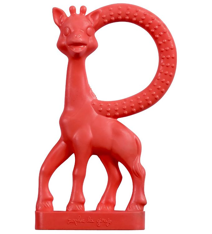 Sophie la Girafe Bidering - Vanilla Rød unisex