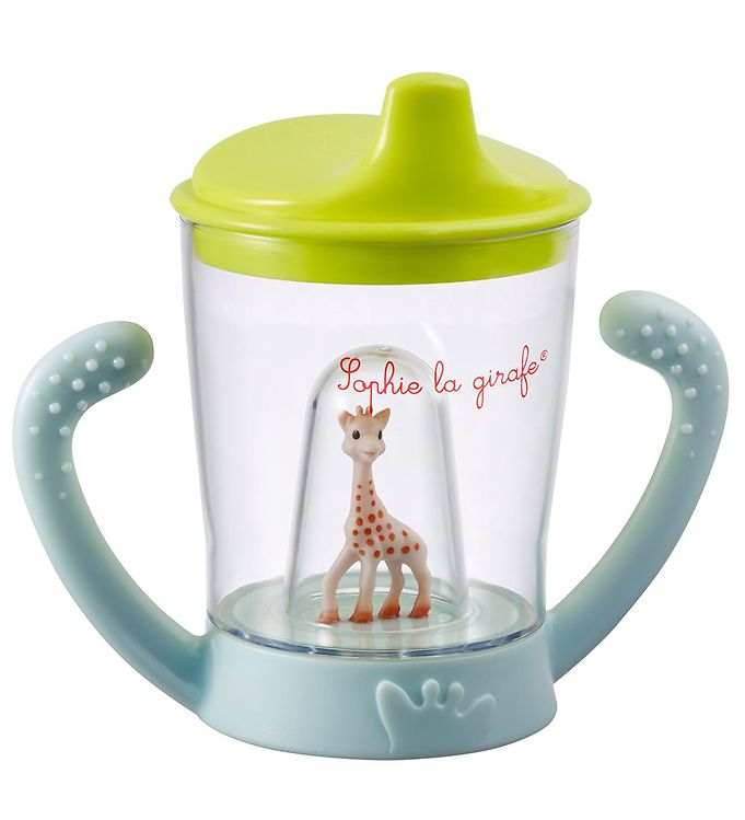 Image of Sophie la Girafe Kop m. Håndtag/Tud - Transparent/Grøn m. Sophie (214800-1065262)