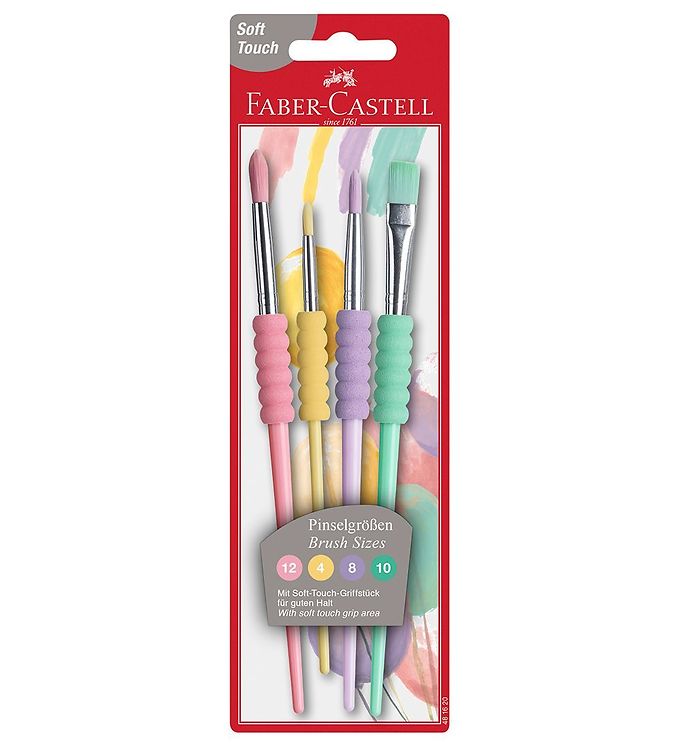 Faber-Castell Pensler - 4 stk - Pastel