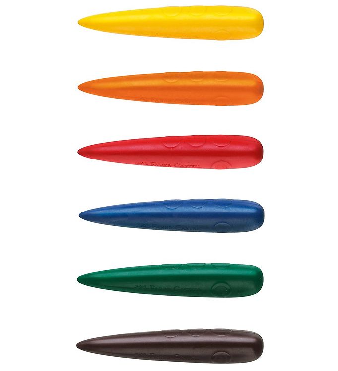 Faber Castell Kridt 6 Farver