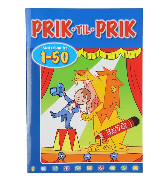Image of Forlaget Bolden Aktivitetsbog - Prik til Prik 1-50 (215110-1066327)