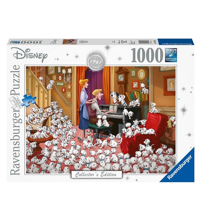 Image of Ravensburger Puslespil - 1000 Brikker - 101 Dalmantinere (215130-1066425)