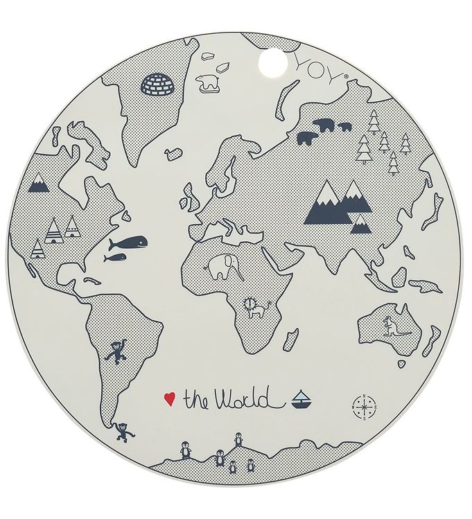 OYOY Dækkeserviet The World