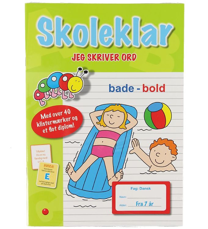 Image of Forlaget Bolden Aktivitetsbog m. Klistermærker - Skoleklar - DA (165580-885866)