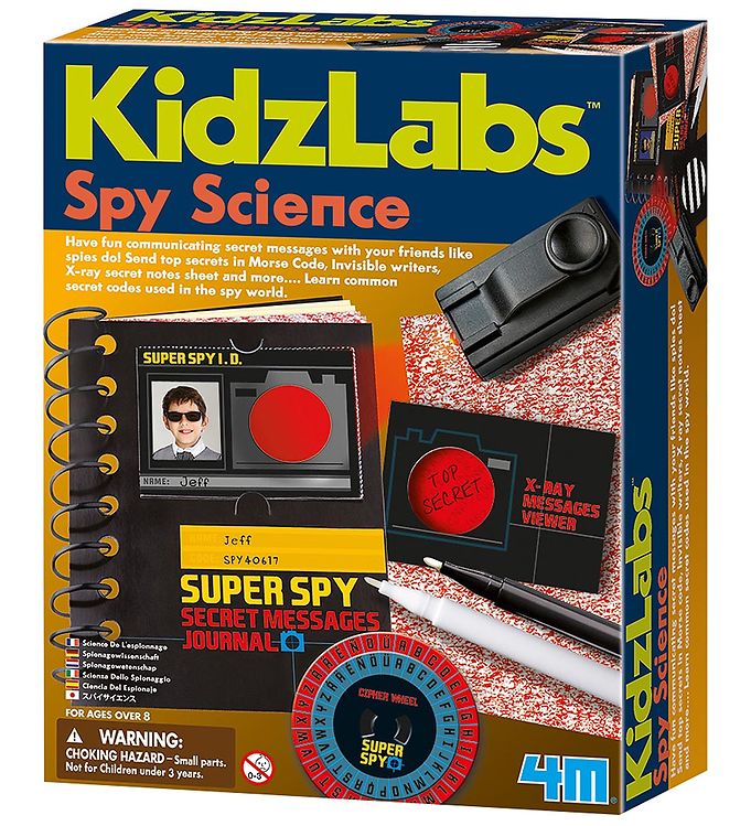 Billede af 4M - KidzLabs - Spion Videnskab