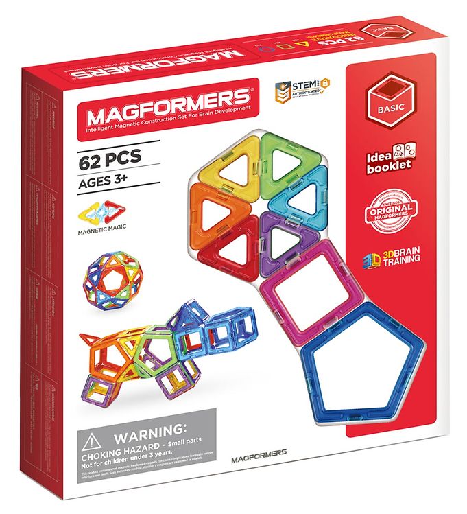 #3 - Magformers Magneter - 62 dele