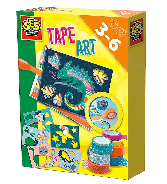 2: Ses Creative - Tape Kunst -  Dyr