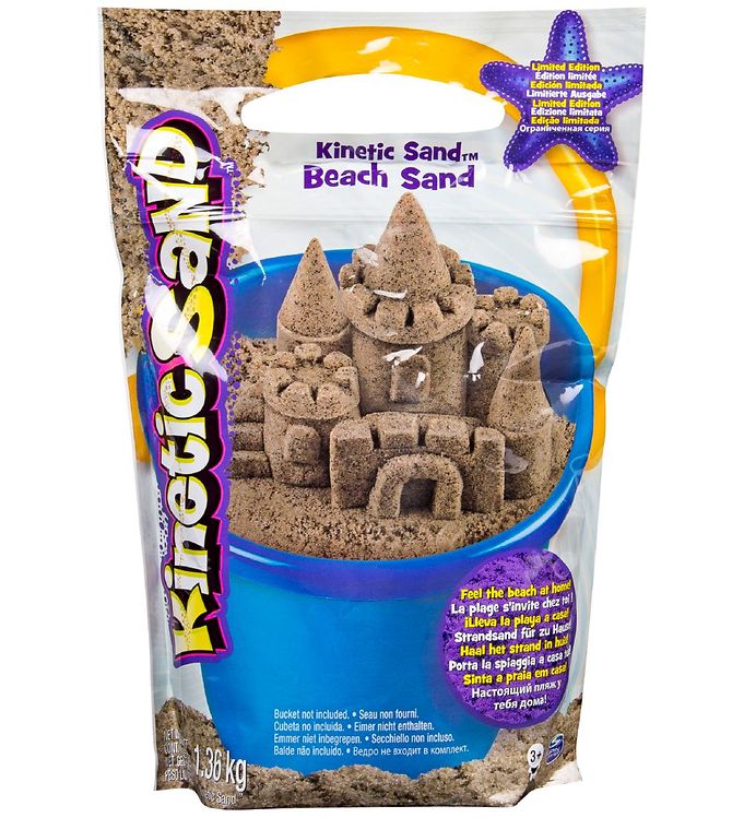 12: Kinetic Sand Strandsand - 1360 gram - Neutral