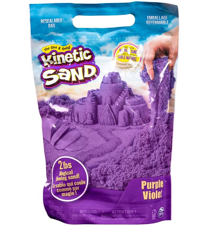 Kinetic Sand Strandsand - 900 gram - Purple Violet