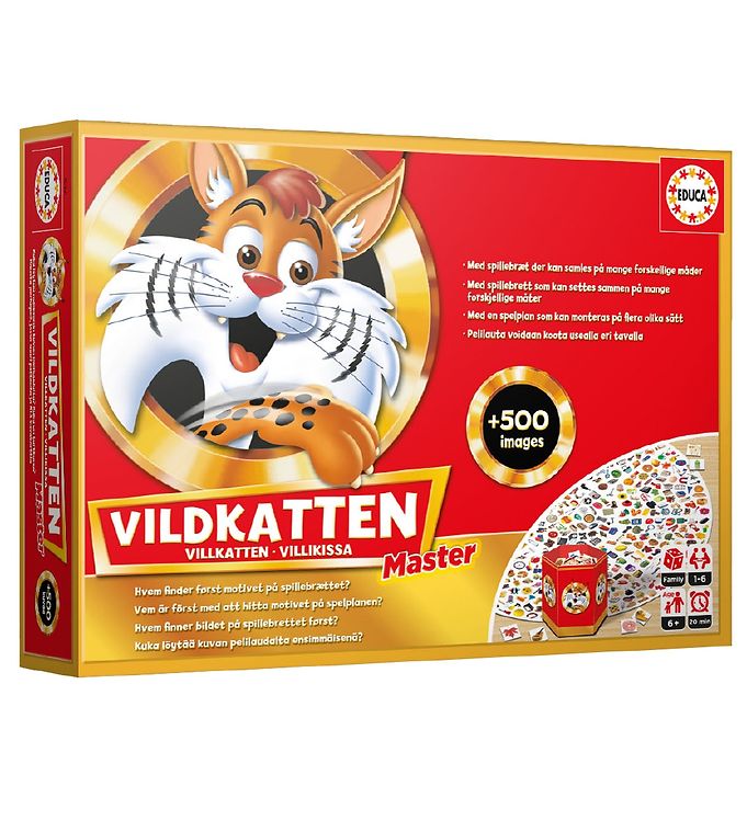 Educa Brætspil - Vildkatten Master unisex