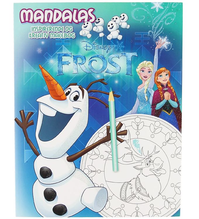 Image of Karrusel Forlag Malebog - Mandalas - Frost - Olaf (XA543)
