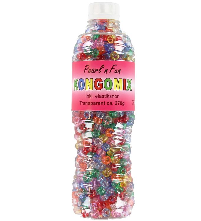 Image of Pearl'n Fun Perler - Kongo - 270 gram - Transparent - OneSize - Pearl N Fun Perler (166008-886622)