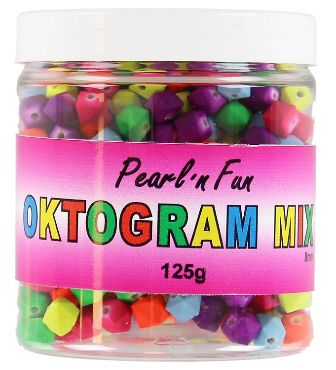 Image of Pearl'n Fun Perler - Oktogram - 125 gram - Neon - OneSize - Pearl N Fun Perler (166016-886630)