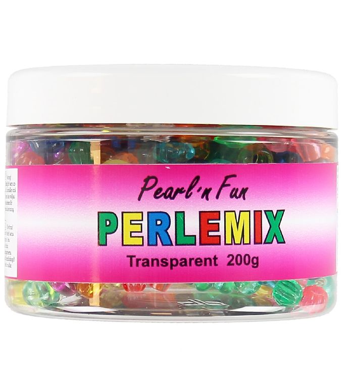 Image of Pearl'n Fun Perler - 200 gram - Transparent - OneSize - Pearl N Fun Perler (166014-886628)
