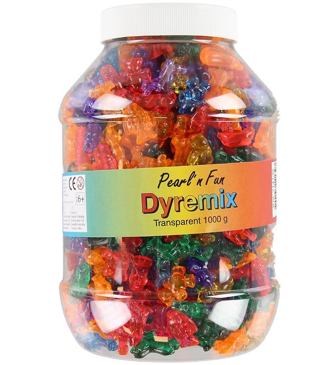 Image of Pearl'n Fun Perler - Dyr - 1000 gram - Transparent - OneSize - Pearl N Fun Perler (166001-886615)