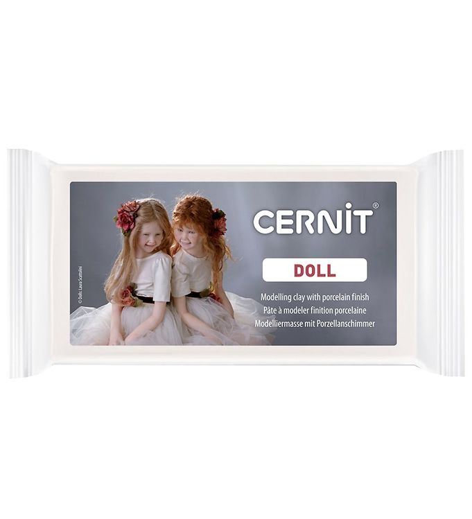 Image of Cernit Polymer Ler - Doll - 500g - Hvid - OneSize - Cernit Ler (165972-886558)