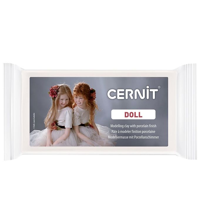 Billede af Cernit Polymer Ler - Doll - 500g - Hvid