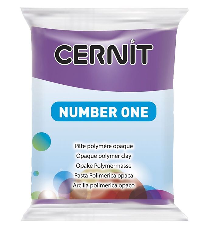 Billede af Cernit Polymer Ler - Number One - Violet