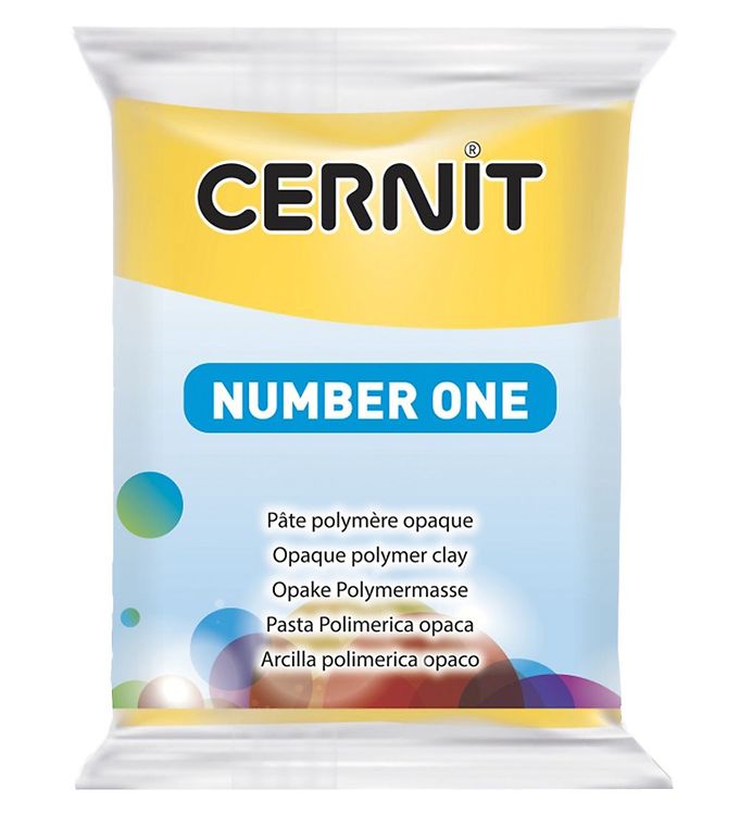 Image of Cernit Polymer Ler - Number One - Gul (165955-886541)