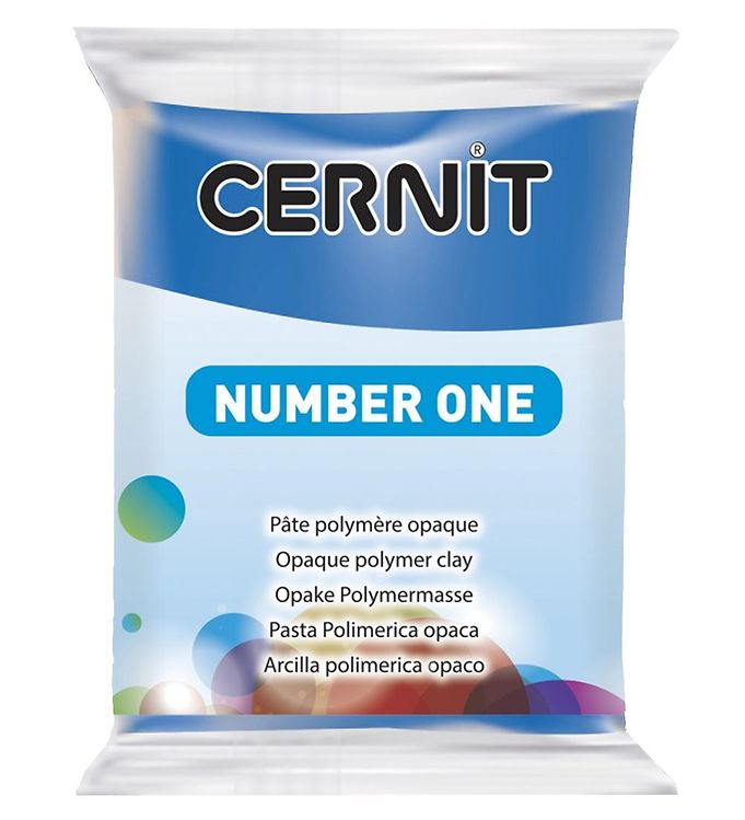 Image of Cernit Polymer Ler - Number One - Blå - OneSize - Cernit Ler (165950-886536)