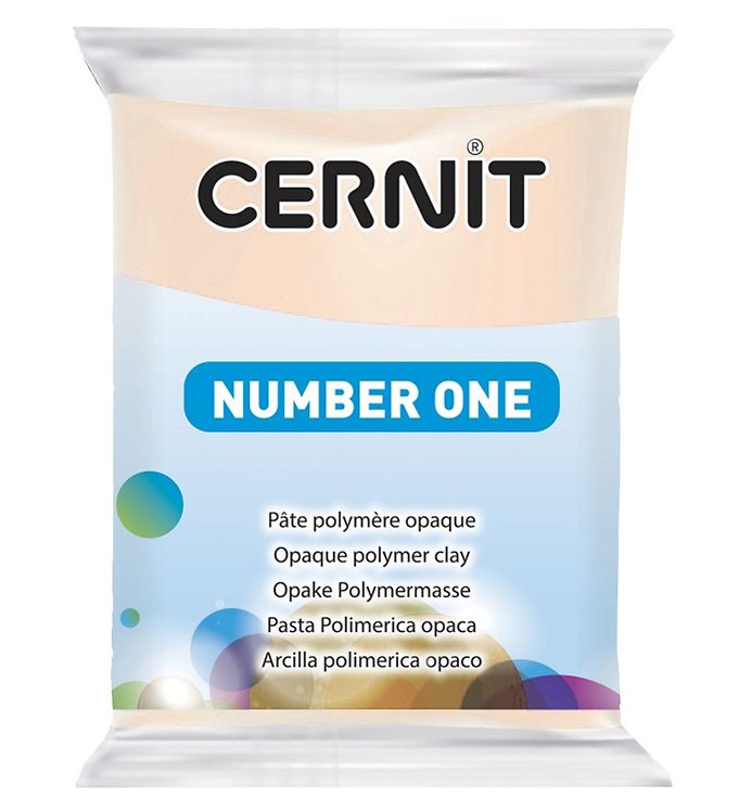 Image of Cernit Polymer Ler - Number One - Pudder - OneSize - Cernit Ler (165943-886529)
