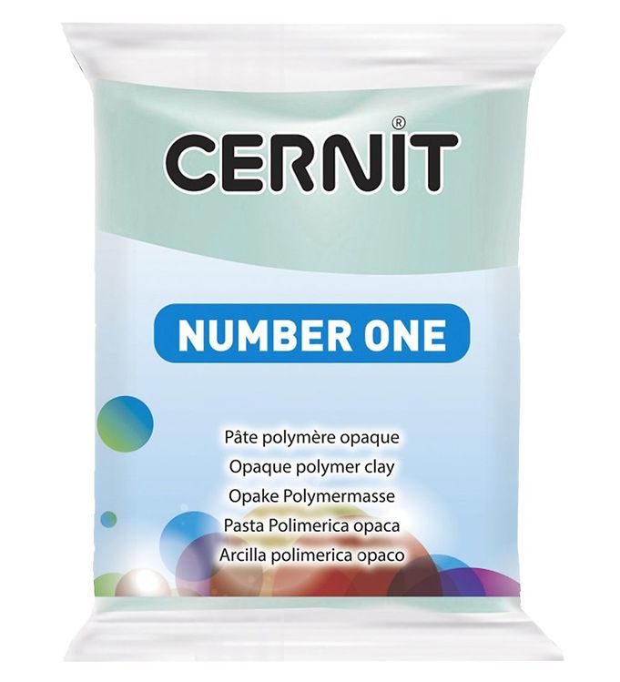 Image of Cernit Polymer Ler - Number One - Mintgrøn (165953-886539)