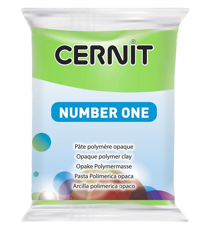 Billede af Cernit Polymer Ler - Number One - Grøn