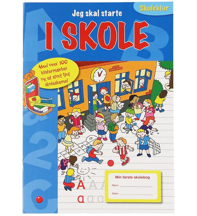 Image of Forlaget Bolden Aktivitetsbog - Jeg Skal Starte I Skole - Dansk (165843-886425)