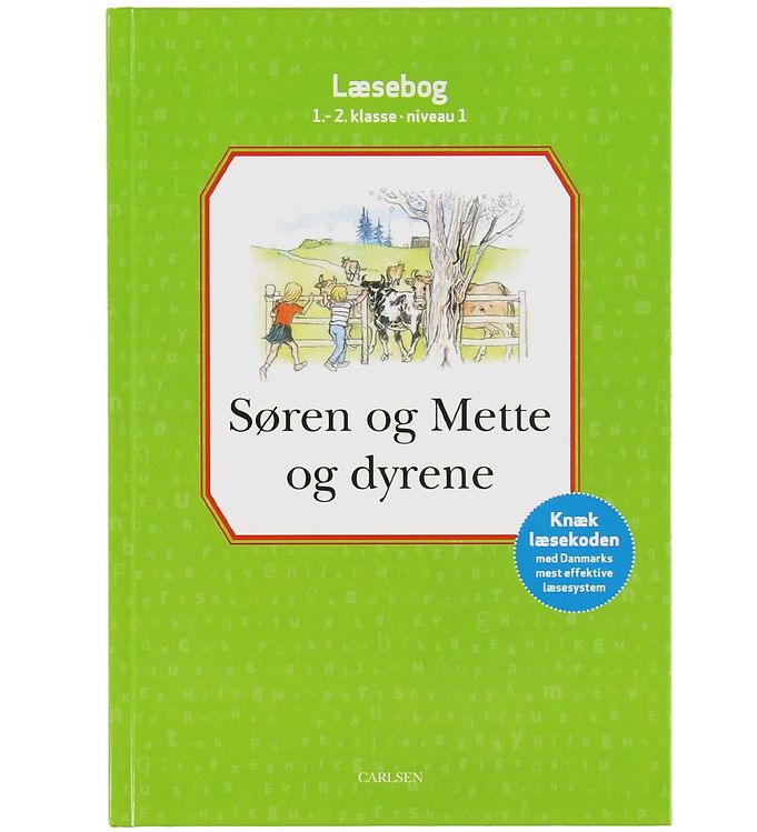 Image of Forlaget Carlsen Læsebog - Søren Og Mette Og Dyrene (XB191)