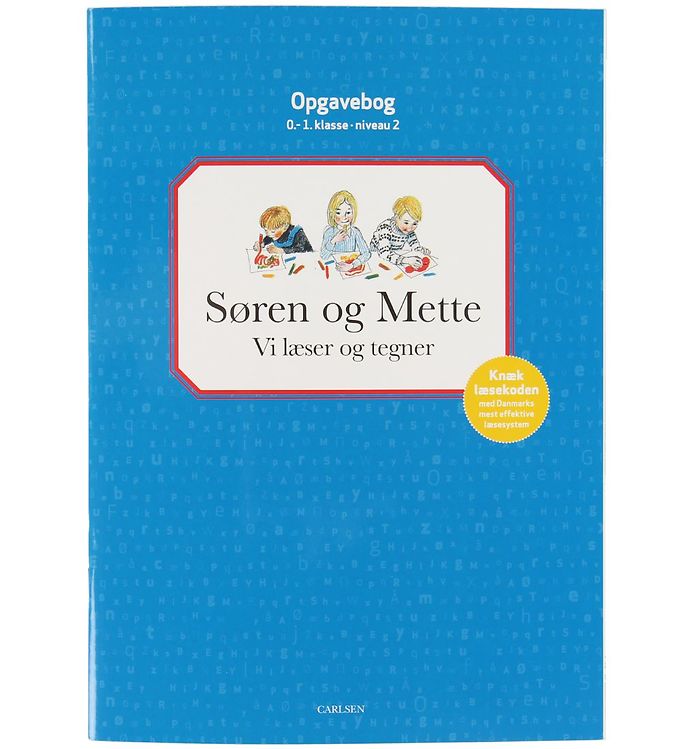 Image of Forlaget Carlsen Opgavebog - Vi Læser Og Tegner - Niveau 2 - OneSize - Forlaget Carlsen Bog (166740-888223)