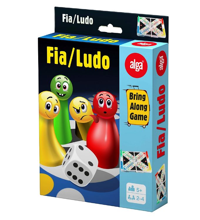 Alga Rejsespil - Ludo unisex