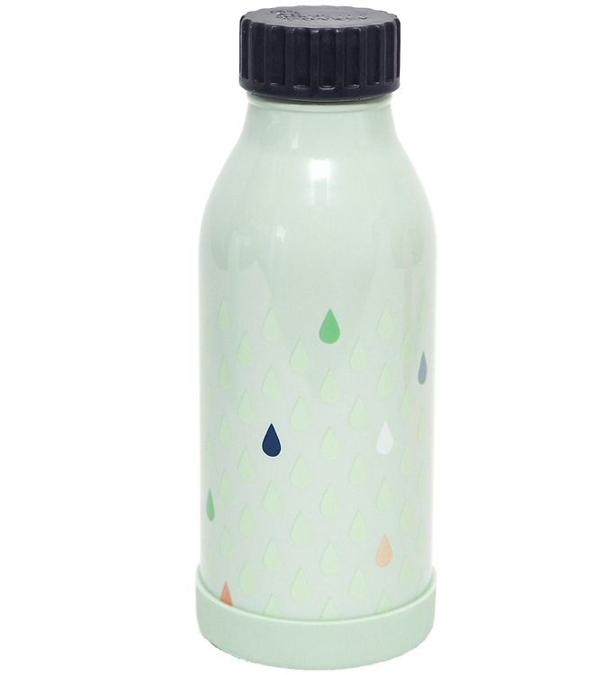 #2 - Petit Monkey Termoflaske - 350 ml - Drops - Grøn