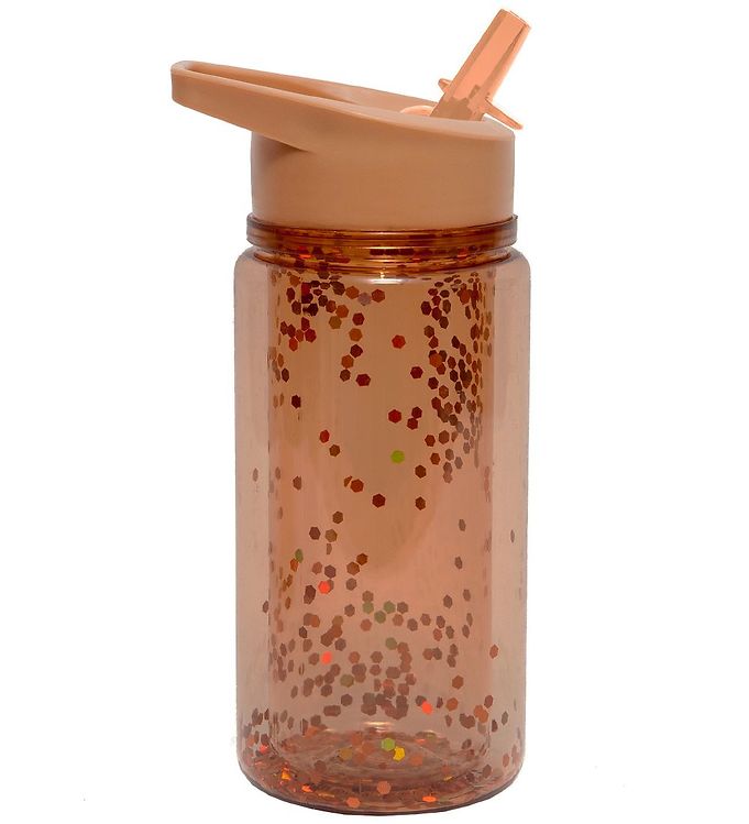 Petit Monkey Drikkedunk m. Sugerør - 300 ml Bronze Glimmer unisex