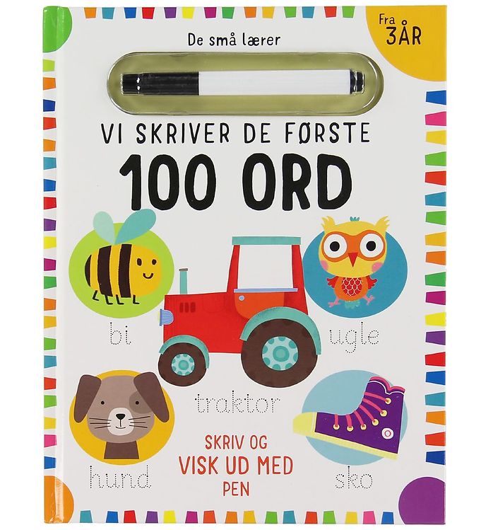 De Små Lærer - Skriv Og Visk Ud - Vi Skriver De Første 1000 Ord - Diverse - Bog
