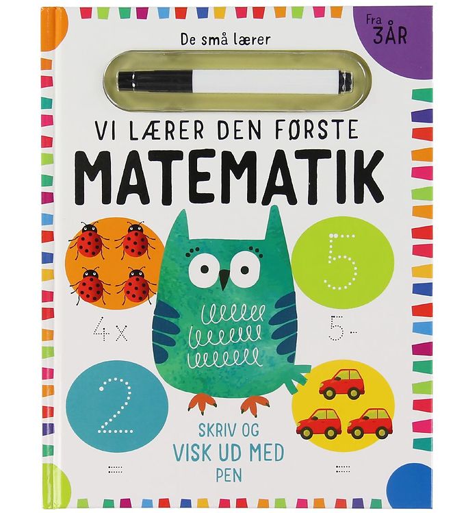 De Små Lærer - Skriv Og Visk Ud - Vi Lærer Den Første Matematik - Diverse - Bog