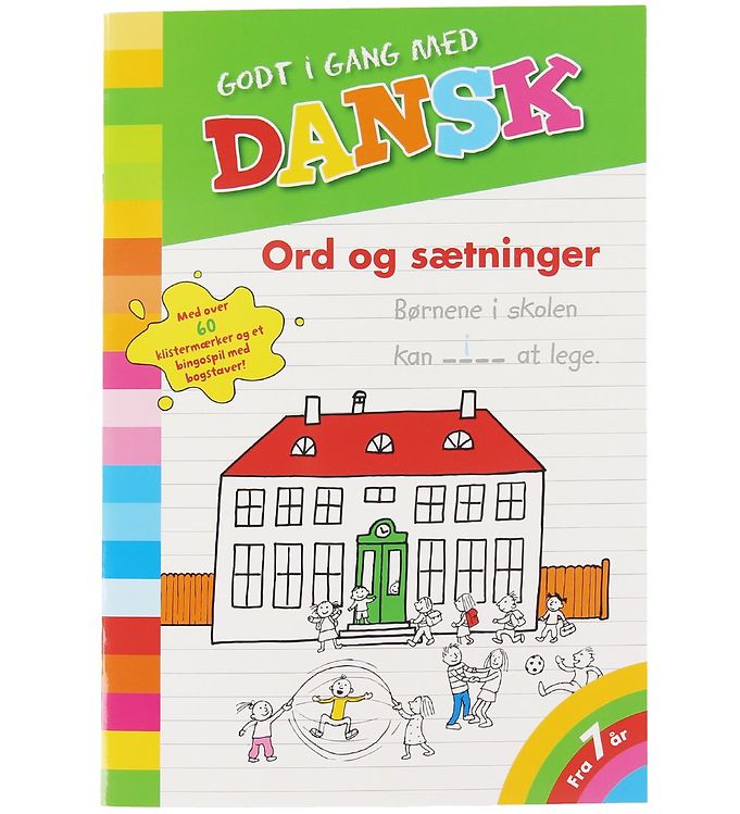 Image of Forlaget Bolden Aktivitetsbog - Godt I Gang Med Dansk - Ord Og S - OneSize - Forlaget Bolden Bog (170051-901541)