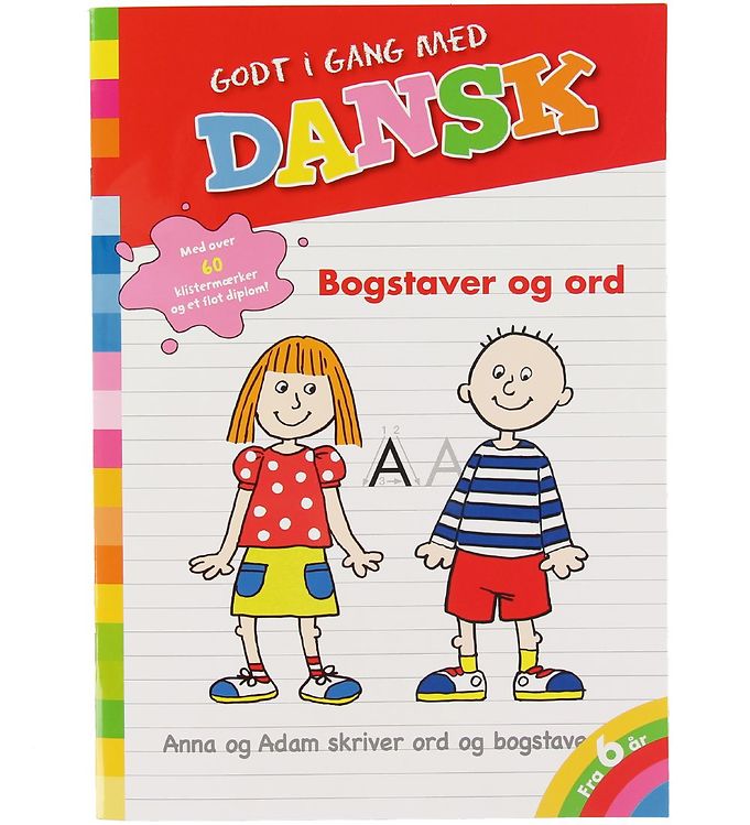 Image of Forlaget Bolden Aktivitetsbog - Godt I Gang Med Dansk - Bogstave - OneSize - Forlaget Bolden Aktivitetsbog (170046-901532)