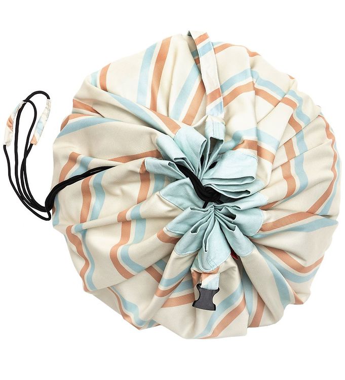Play&Go 2-i-1 Legetæppe Outdoor Stripes