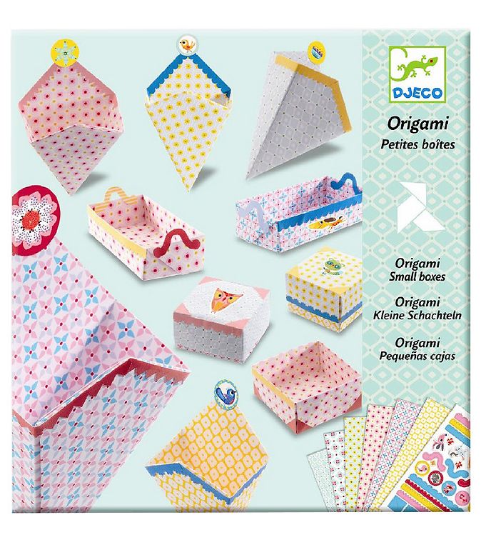 #2 - Djeco Origami - 3 stk. - Små Æsker