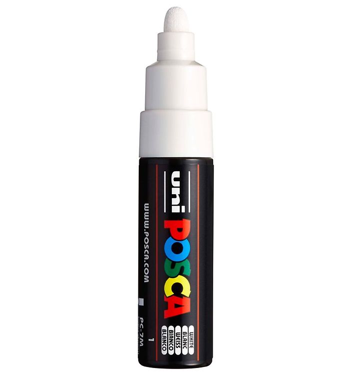 Posca Tusch - PC-7M Hvid unisex