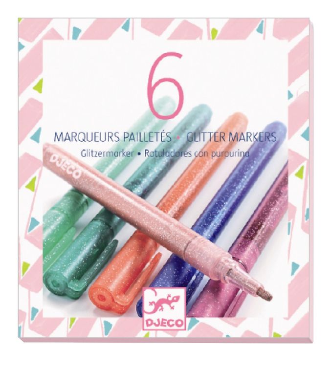 5: Djeco Tusser Glitter Sweet