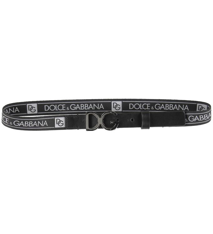 Dolce & Gabbana Bælte - Logo - Sort