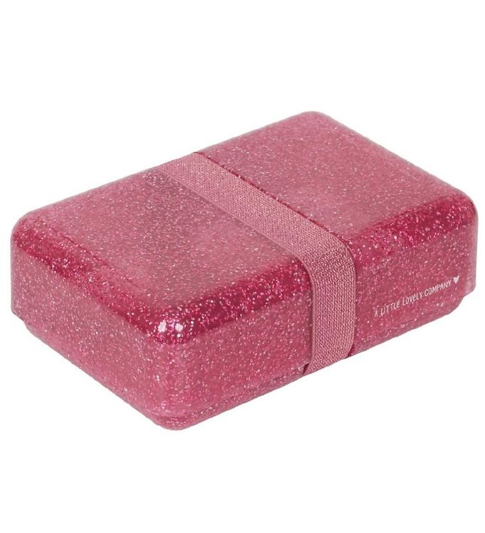 Little Lovely Company Madkasse Pink Glitter