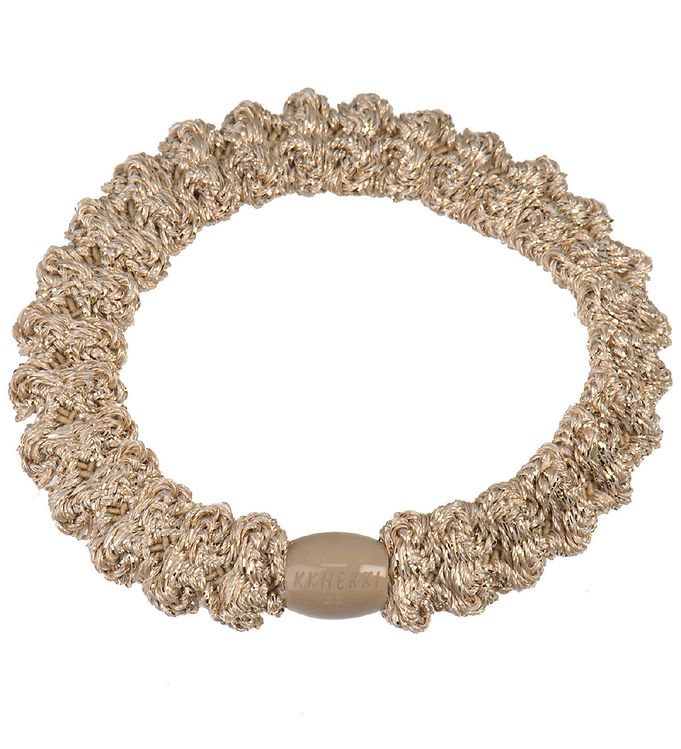 Kknekki Elastik - Beige Glimmer m. Lace