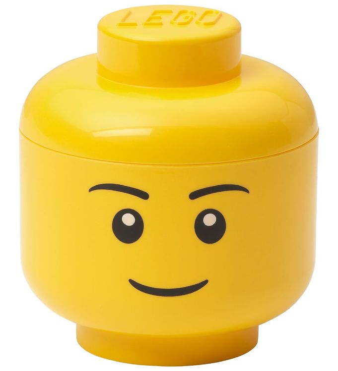 LEGOÂ® Storage Opbevaringsboks - Mini - Hoved - 10 cm - Dreng