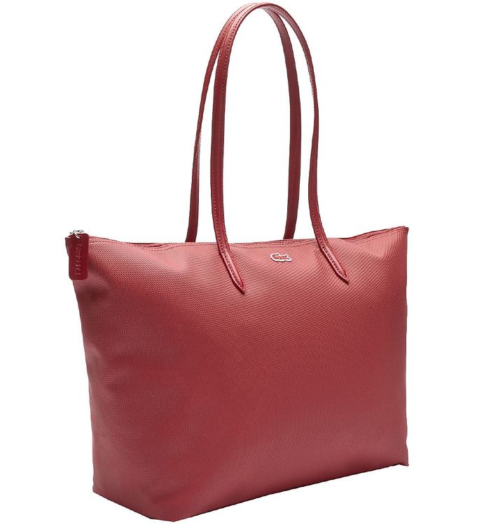 9: Lacoste Shopper - Large Shopping Bag - Alizarine Rød
