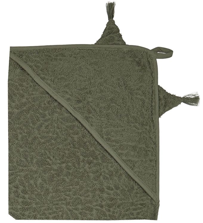 Pippi Baby Badeslag - 83x83 cm Deep Lichen Green m. Drage male