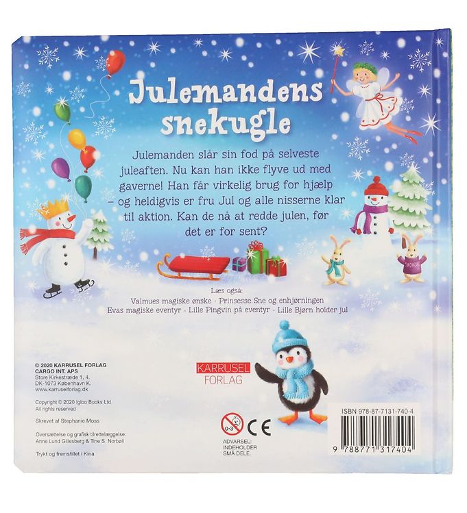Karrusel Forlag Bog Julemandens Snekugle » fragt i DK