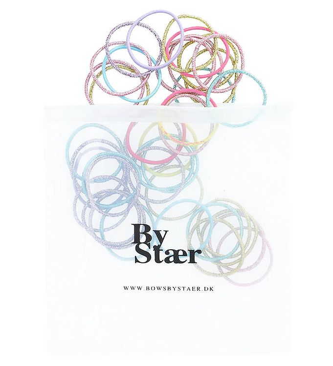 Bows By Stær Hårelastikker - 30 stk. - Mix 4
