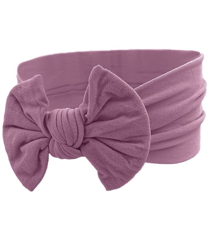 Bows By Stær Hårbånd - Astrid - Lilla m. Sløjfe
